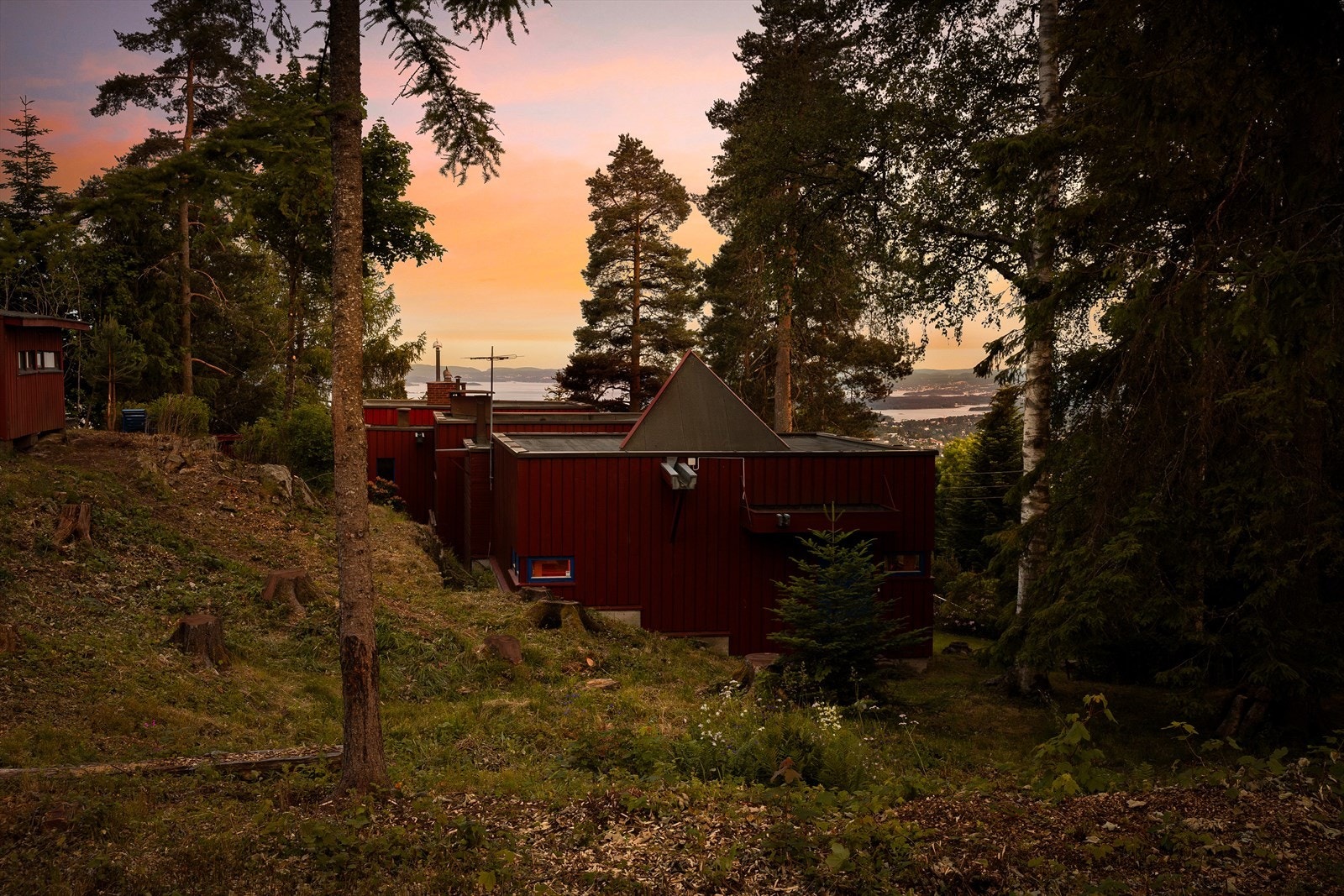 Kveldsstemning. Galleribilde