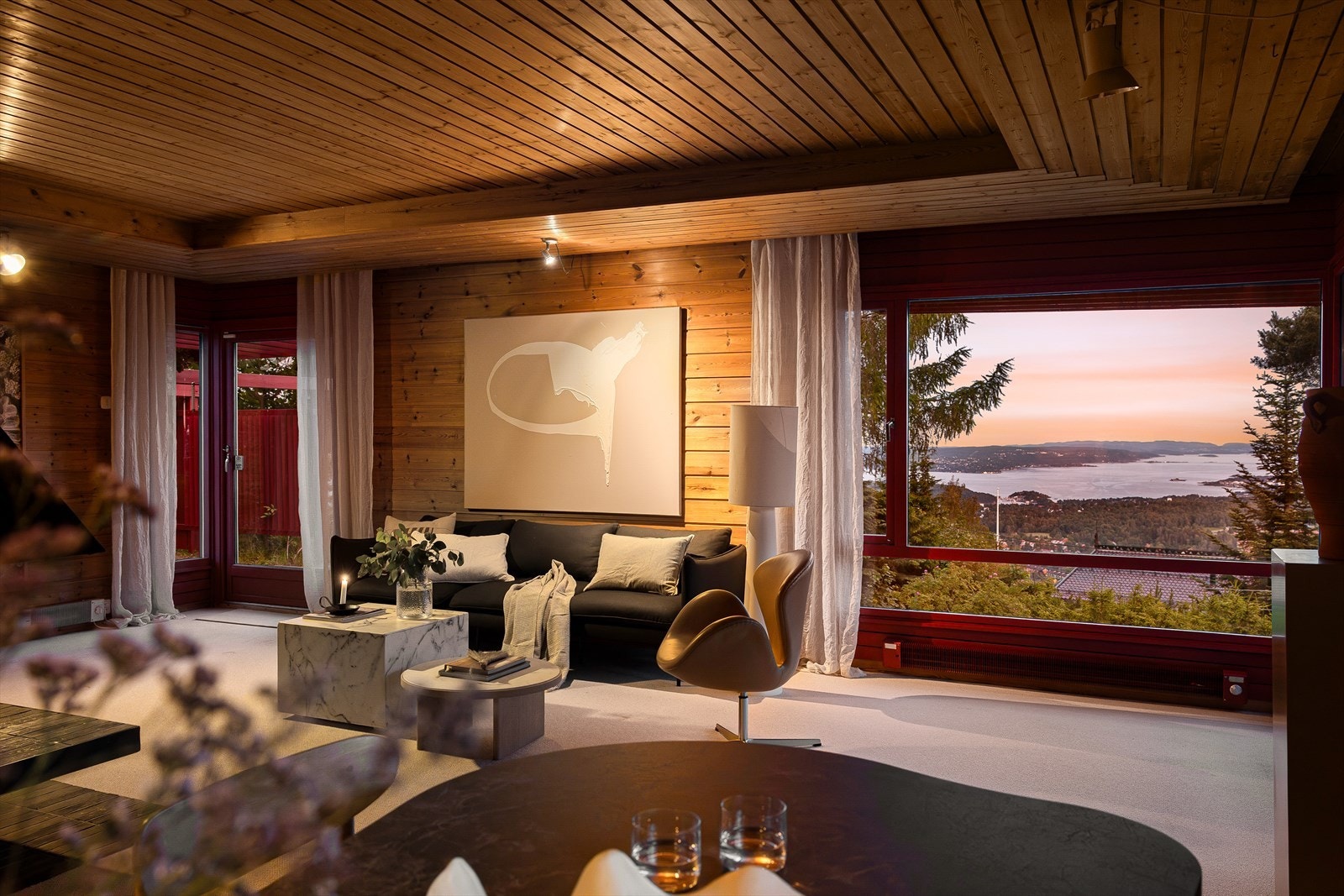 Kveldsstemning. Galleribilde