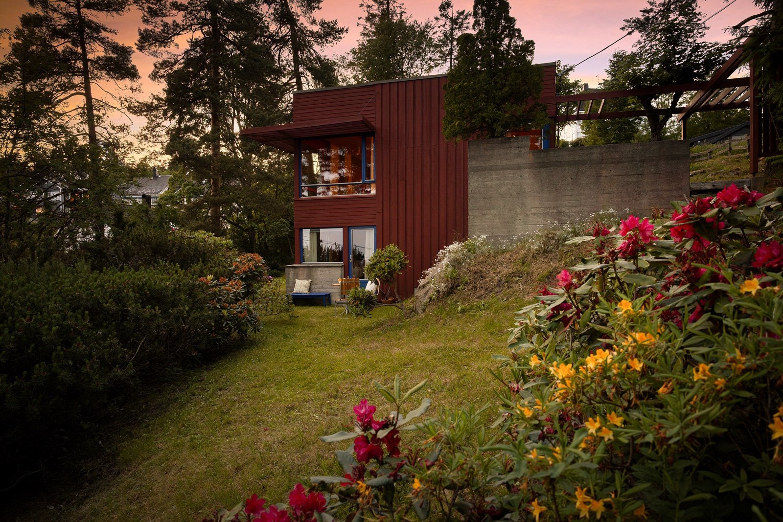 Kveldsstemning. Galleribilde