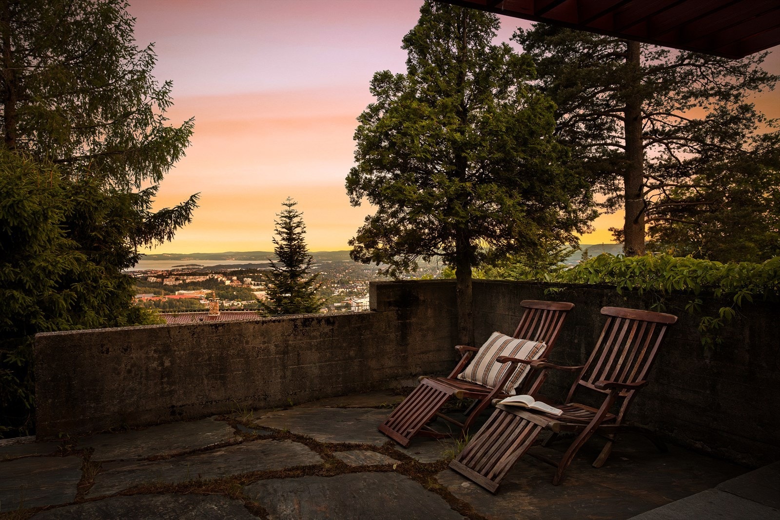 Kveldsstemning. Galleribilde