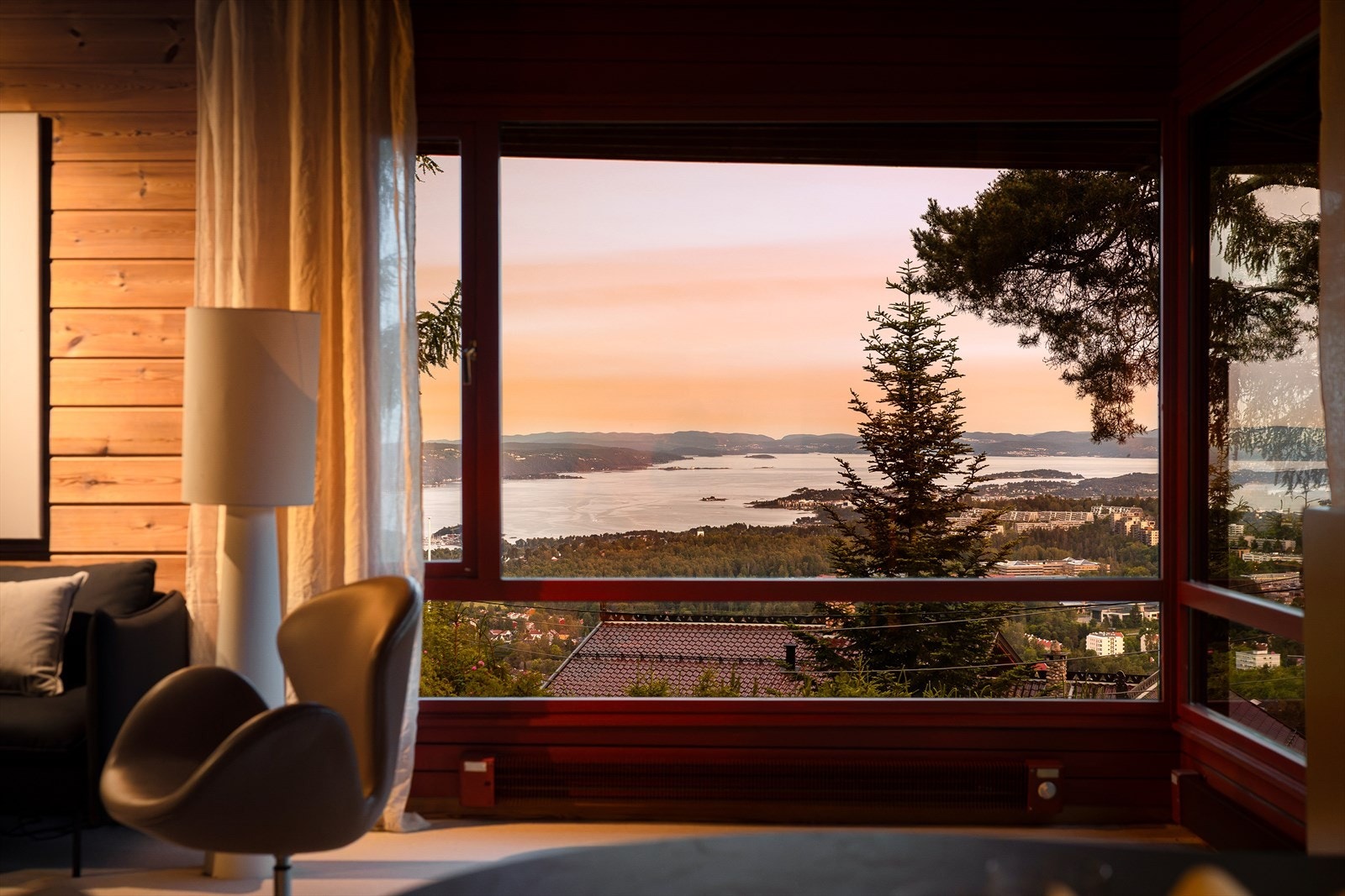 Kveldsstemning. Galleribilde