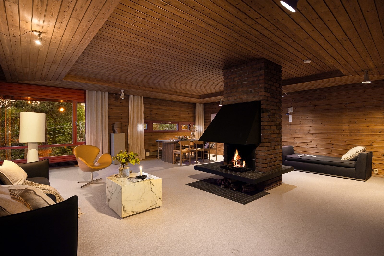 Kveldsstemning. Galleribilde