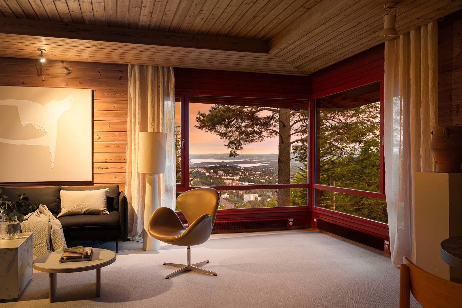 Kveldsstemning. Galleribilde