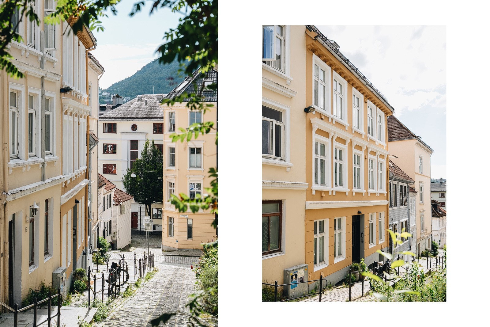 - Her bor du i en rolig, brosteinsbelagt gate blant sjarmerende trehusbebyggelse på Nøstet - Galleribilde