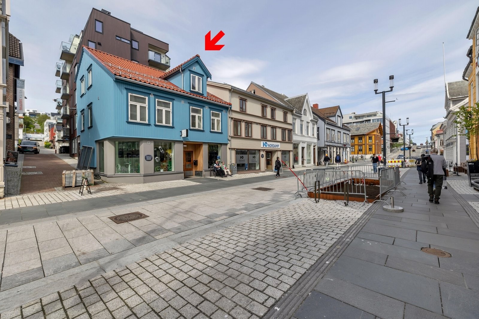 Fasade og inngangsparti. Galleribilde