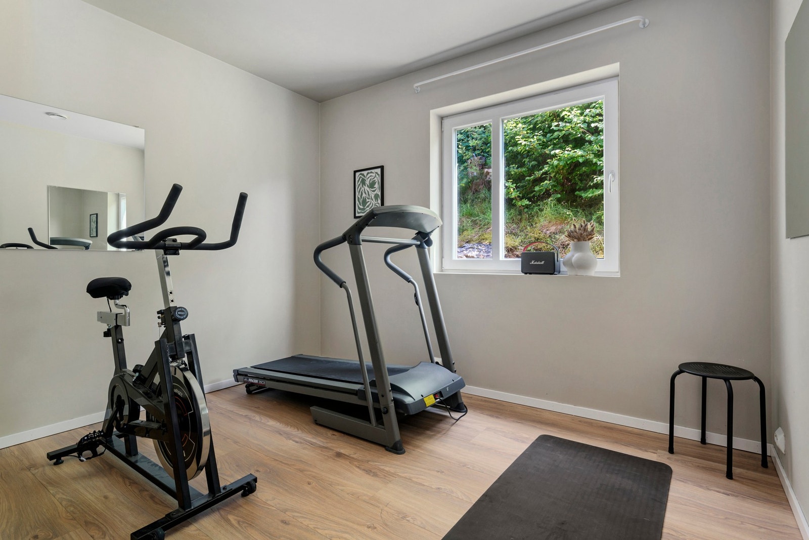 Soverom 3 brukes idag som treningsrom. Galleribilde