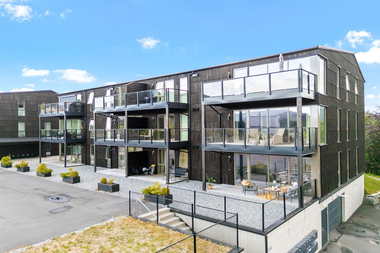 Her ligger alt til rette for et enkelt liv med alt på ett plan Galleribilde