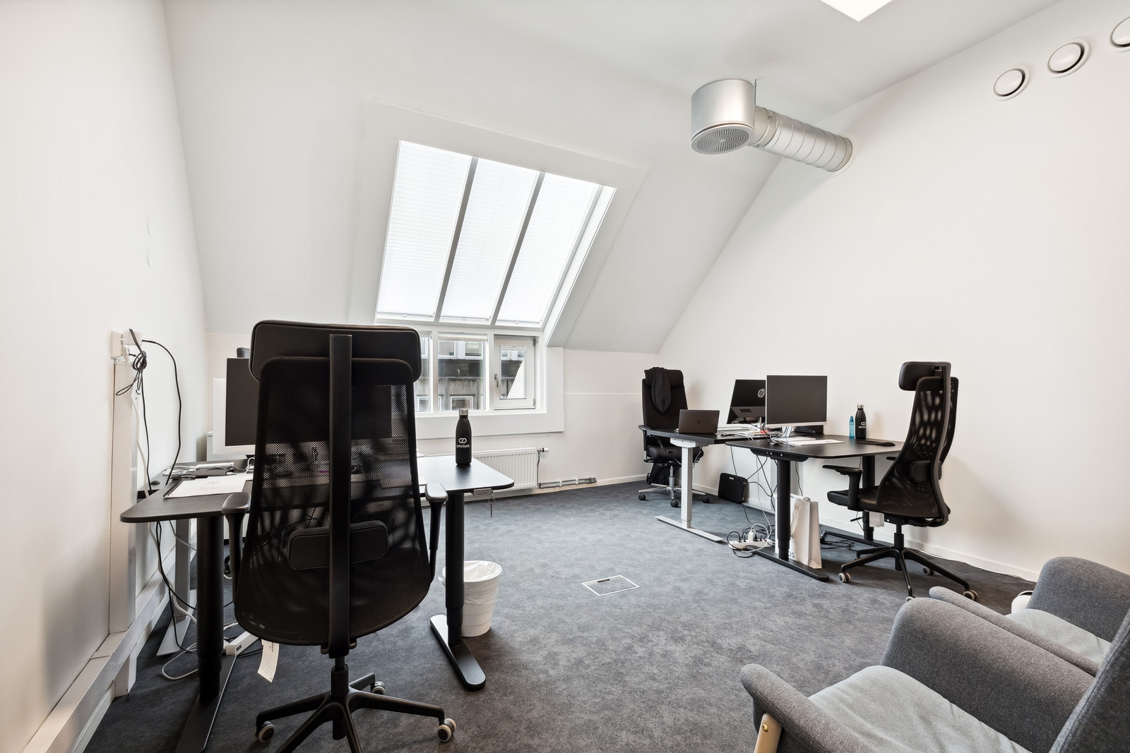 Lukket kontor Galleribilde