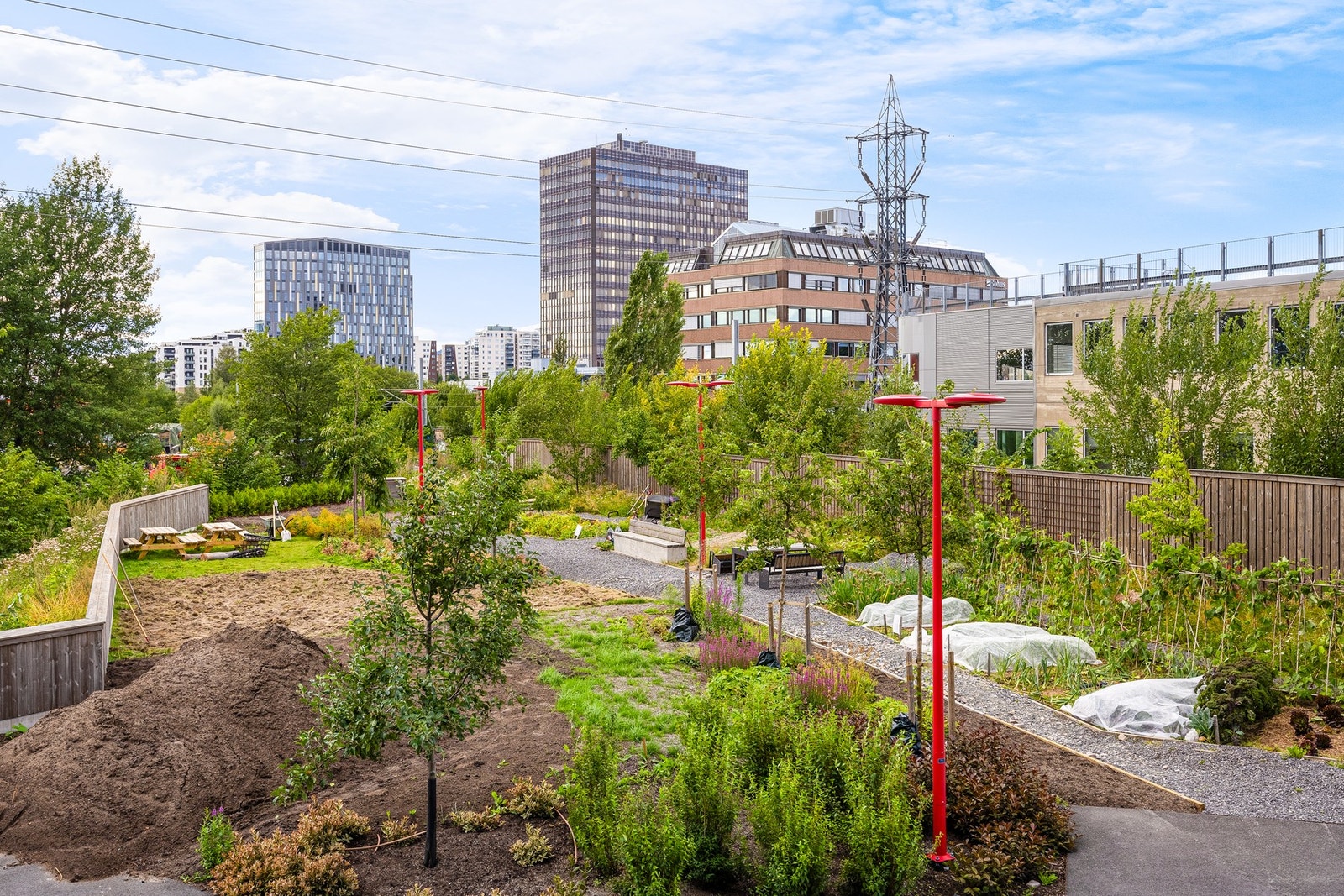 Fint utsyn mot grøntarealer. Galleribilde