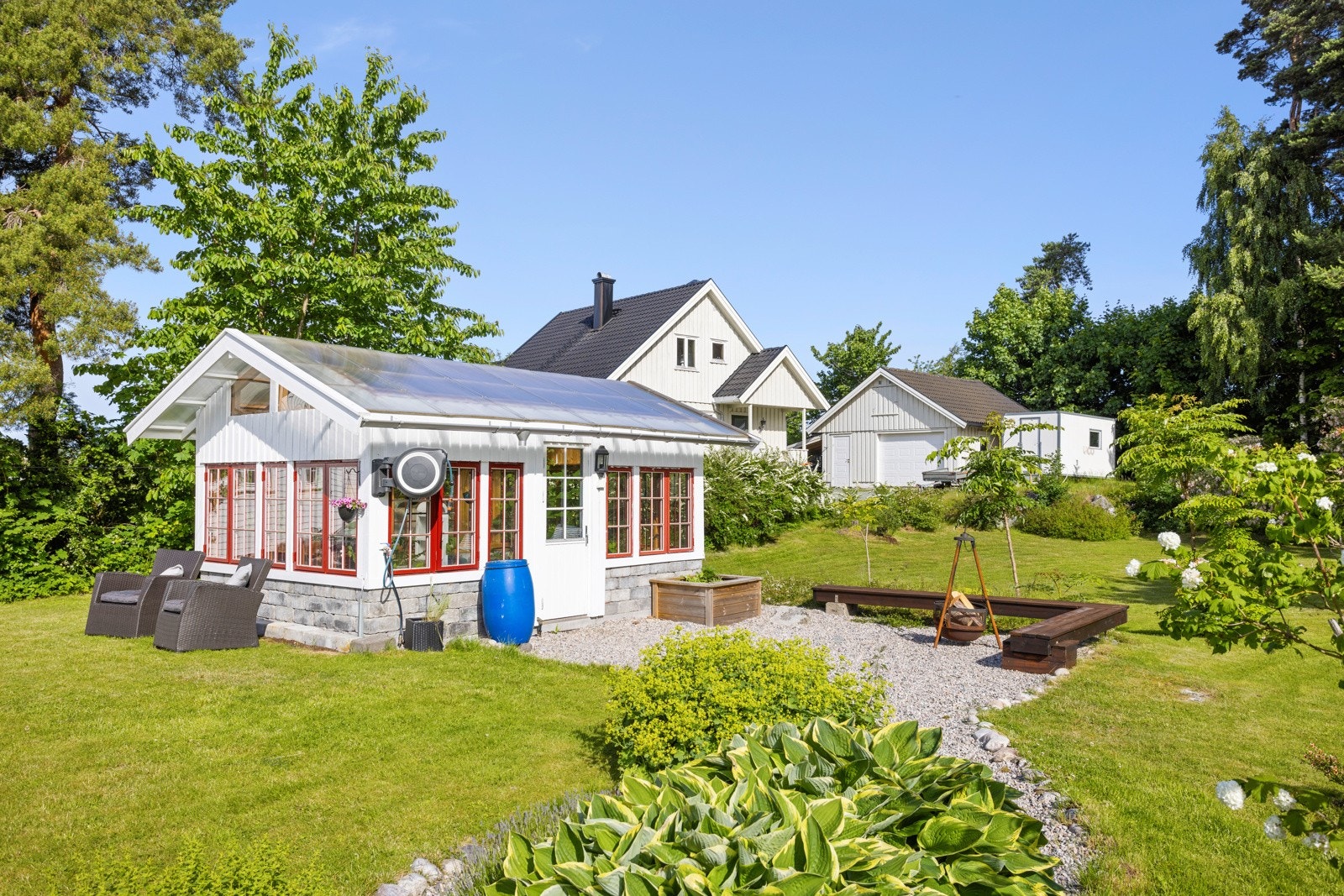 Nydelig orangeri fra 2021 Galleribilde