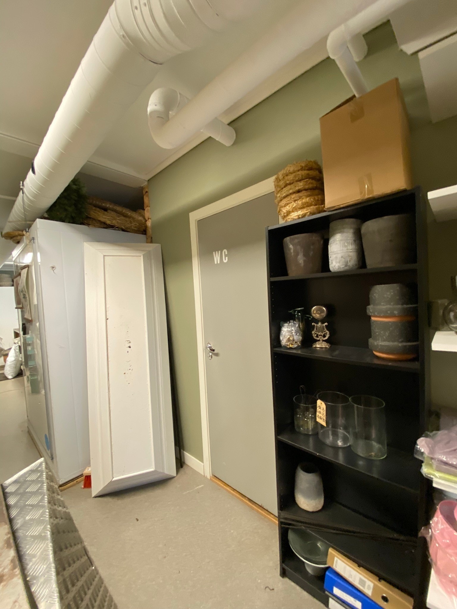 Kjølerommet er løststående og vil bli fjernet Galleribilde