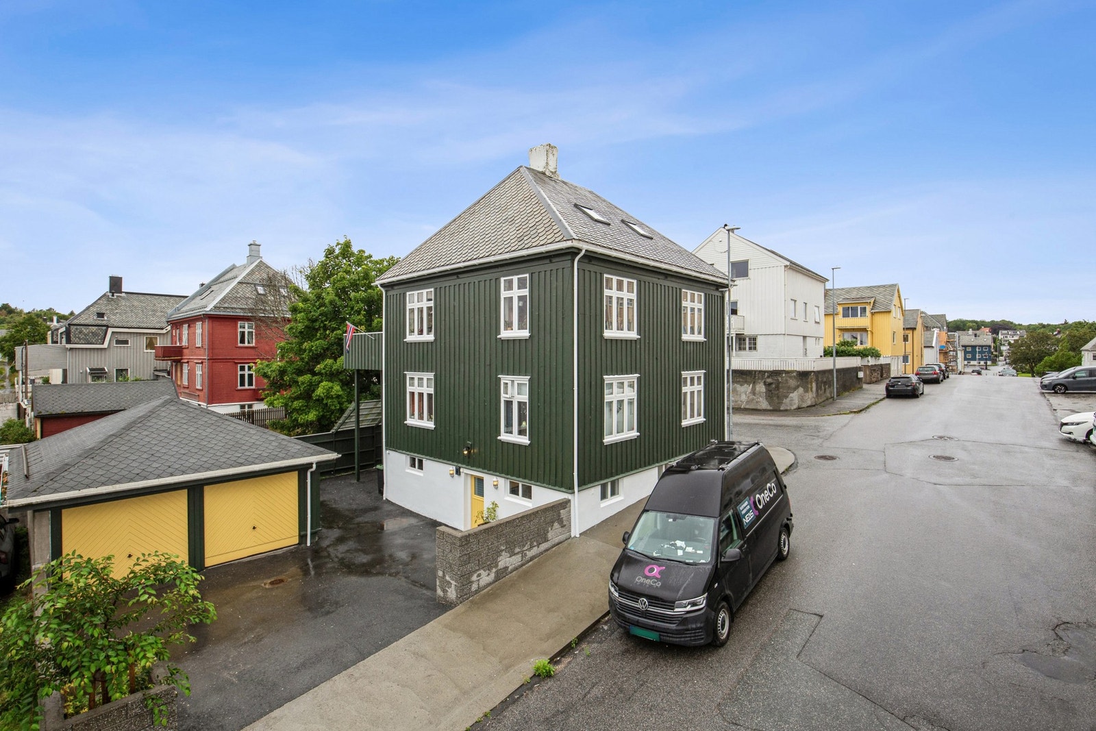 En sjarmerende enebolig m/sjel beliggende i sentrum. Galleribilde