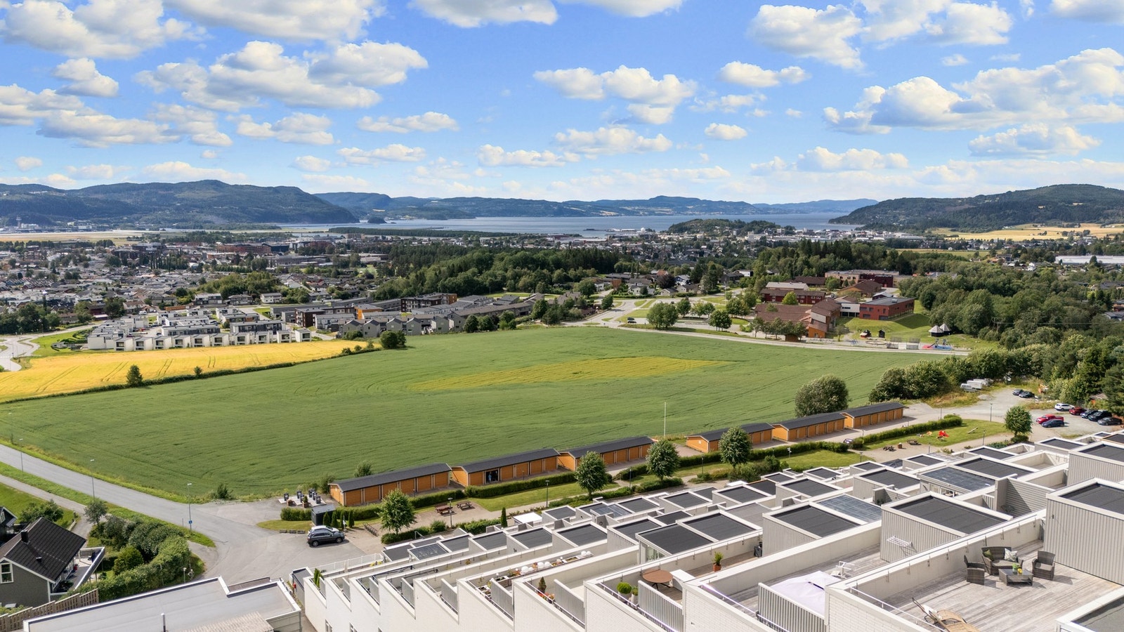 Leiligheten har en attraktiv beliggenhet på Stjørdal. Galleribilde