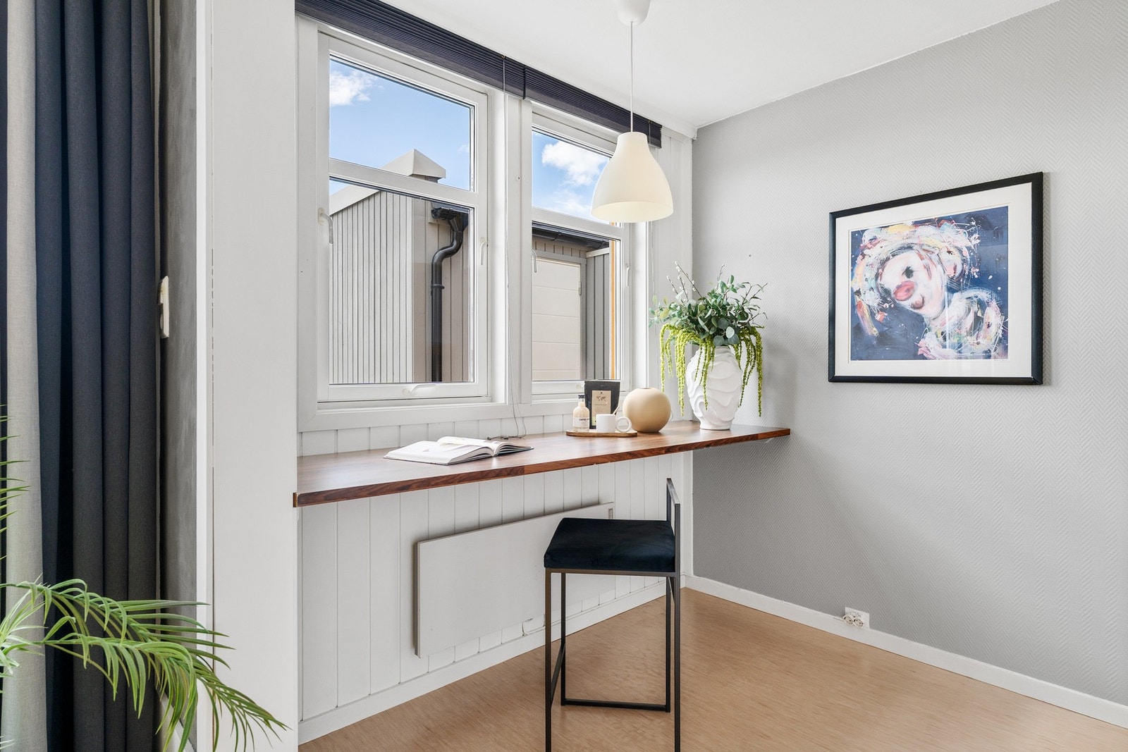 Her kan du nyte flott utsikt fra kjøkkenet. Galleribilde