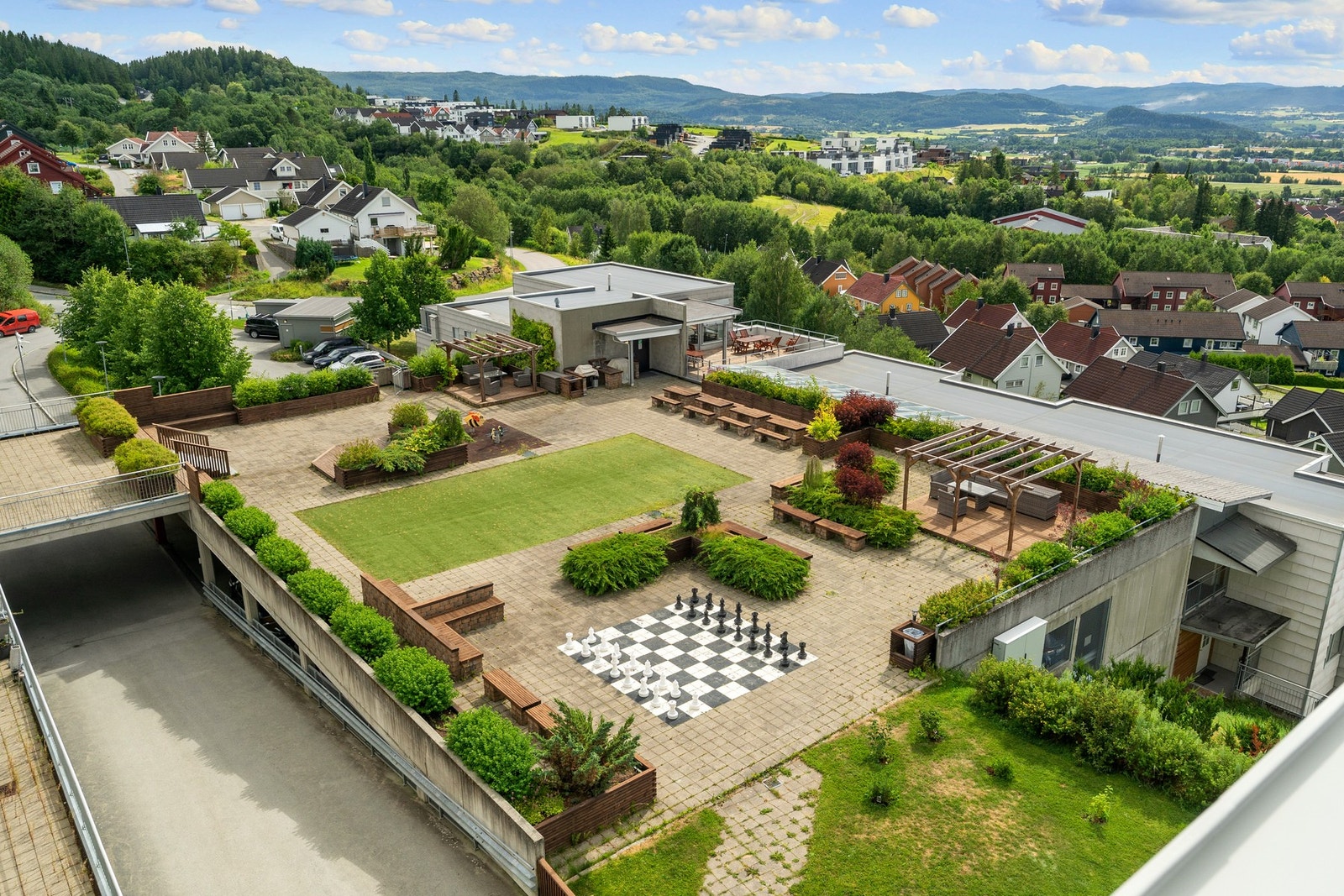 Her finner man også flotte fellesarealer. Galleribilde