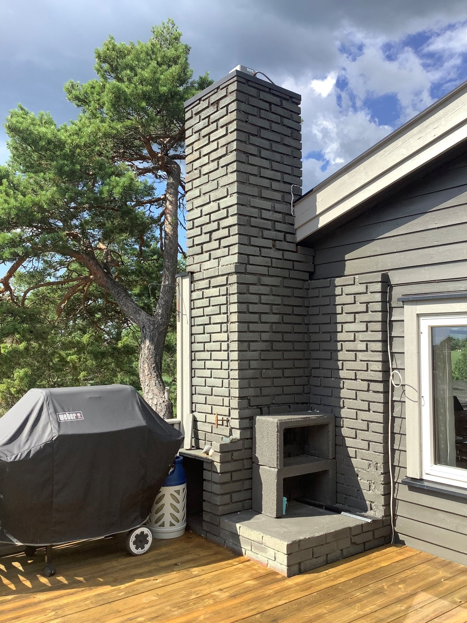 Selgeres private foto - Utepeis er revet 2025 Galleribilde