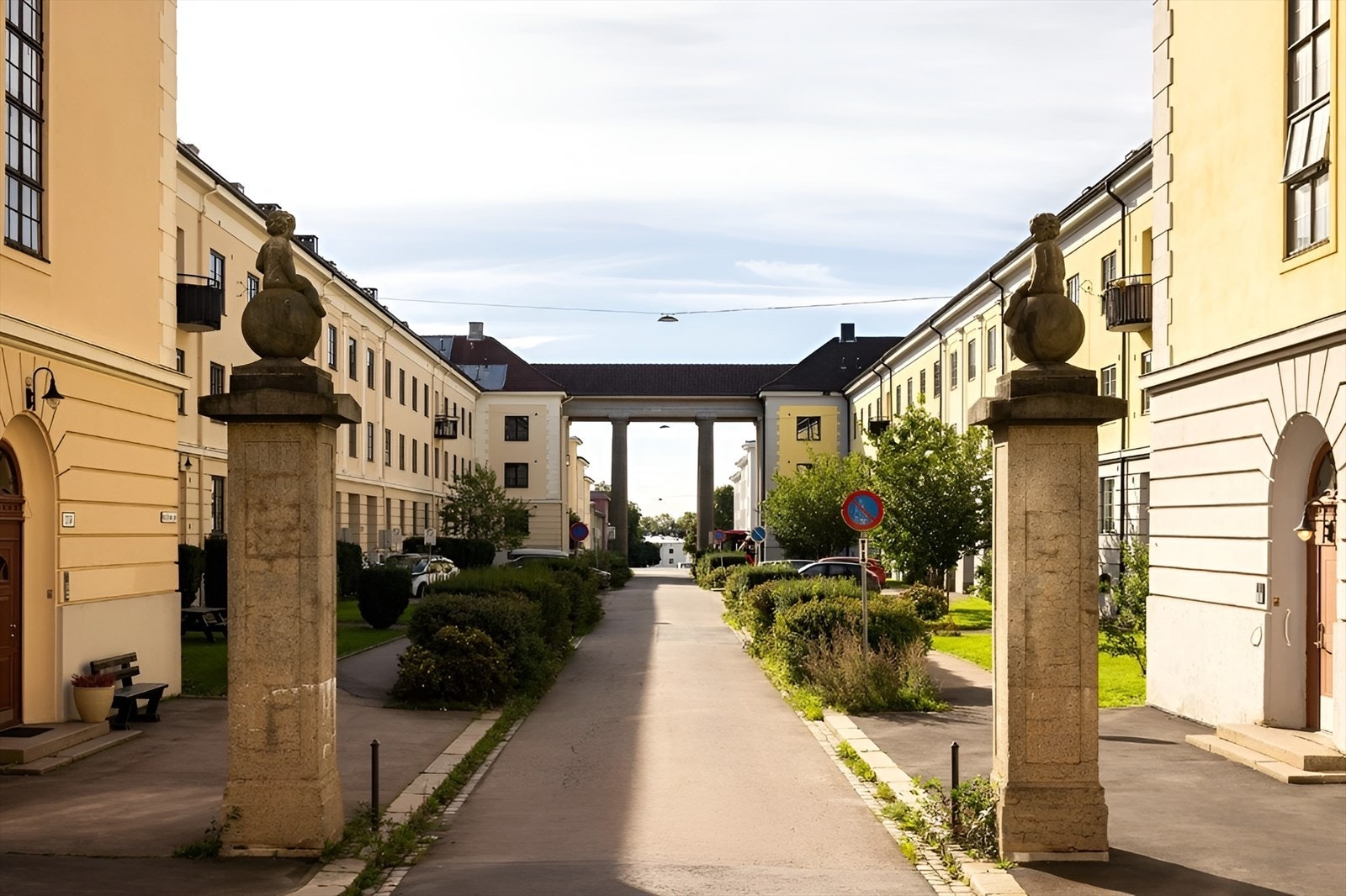 Leiligheten ligger i populære Søylegården! Galleribilde