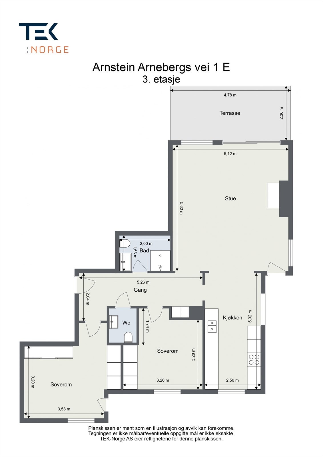 Plantegning. Galleribilde