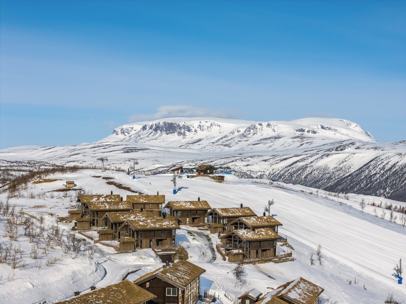 Kikut Chalet har en unik og solrik beliggenhet med ski inn/ut på Kikut