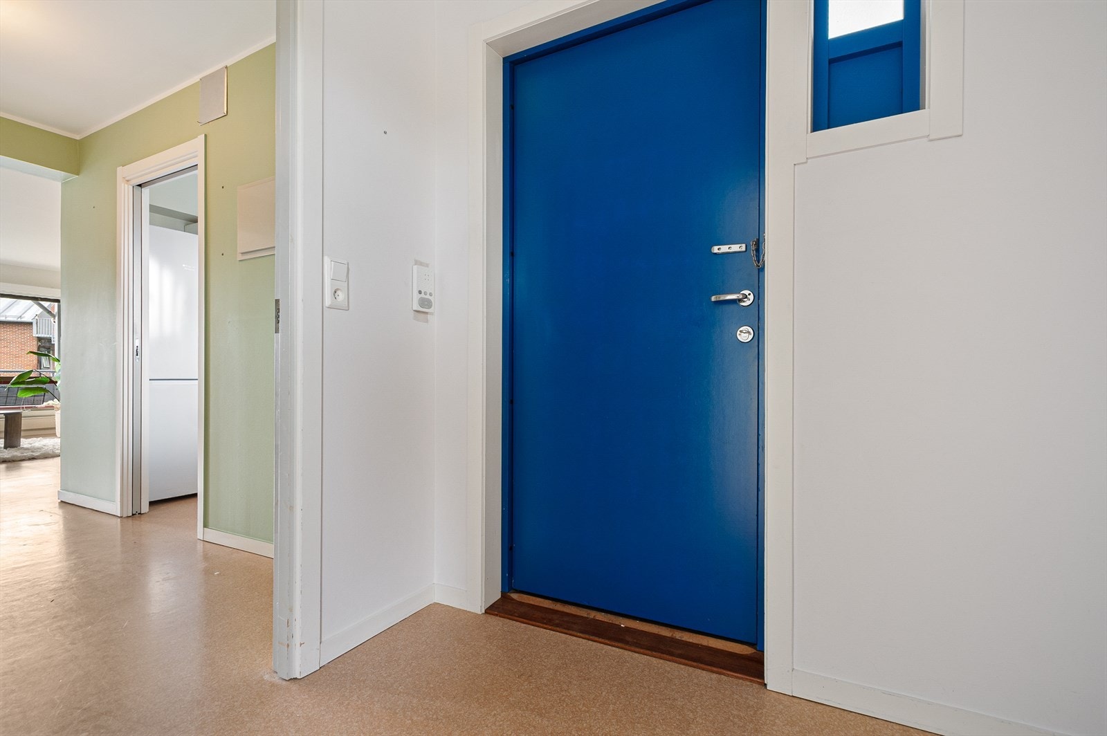 Lys og trivelig entrè. Galleribilde