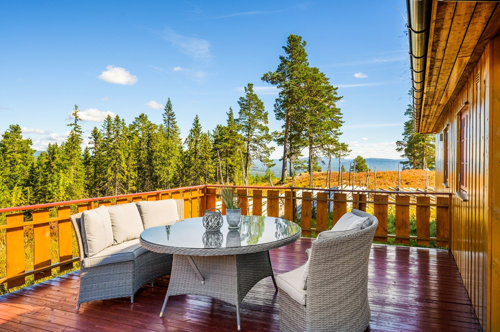 Terrasse med flott utsikt! Galleribilde