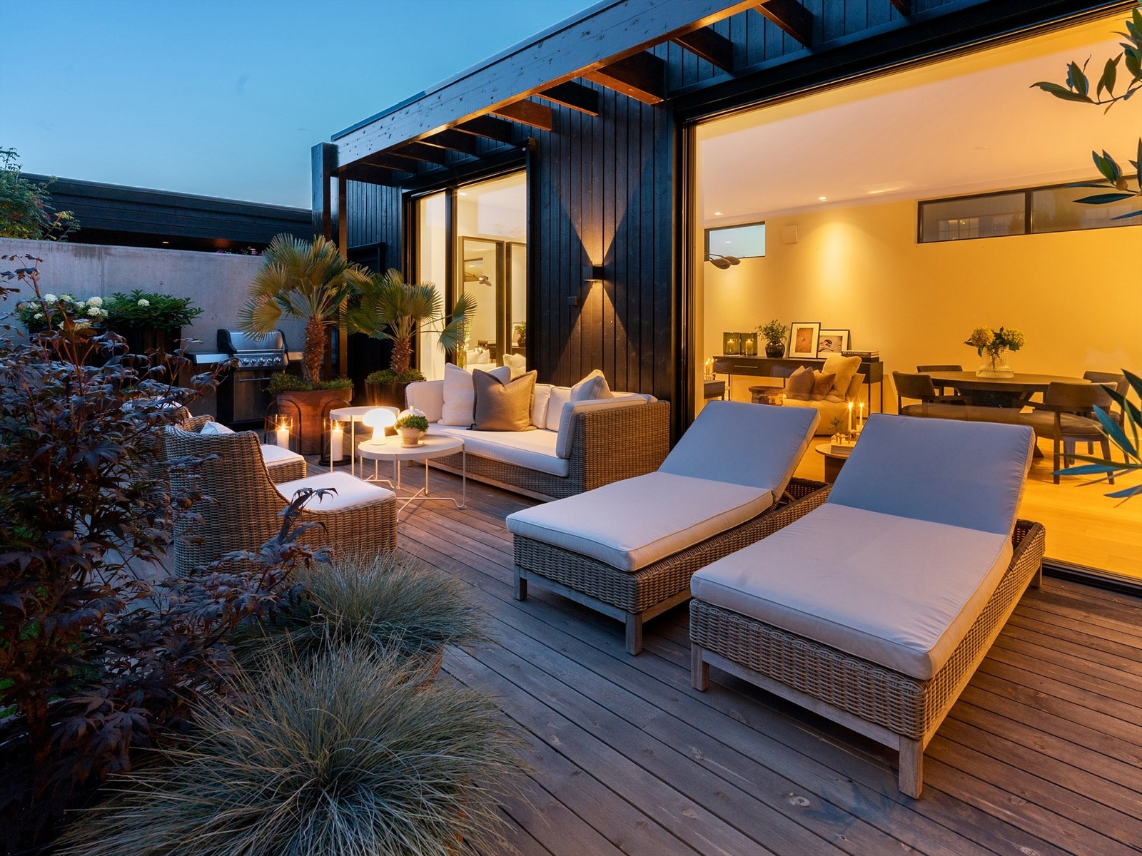 Kveldsstemning Galleribilde