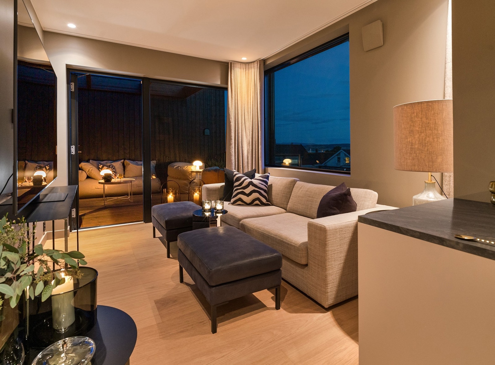 Kveldsstemning Galleribilde