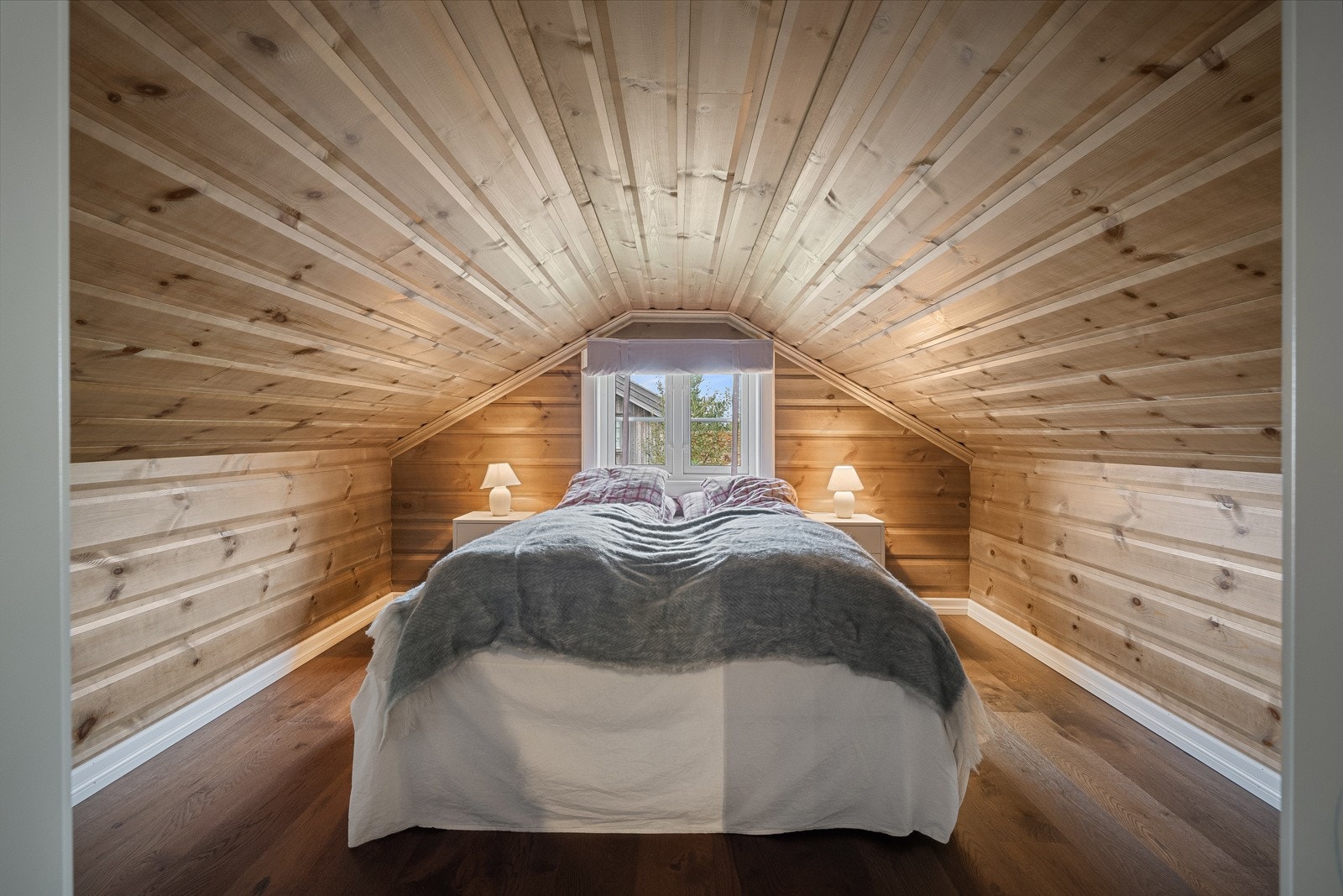 Det siste rommet i denne etasjen har en romhøyde på under 1,90 og regnes derfor ikke med i bruksarealet. Galleribilde