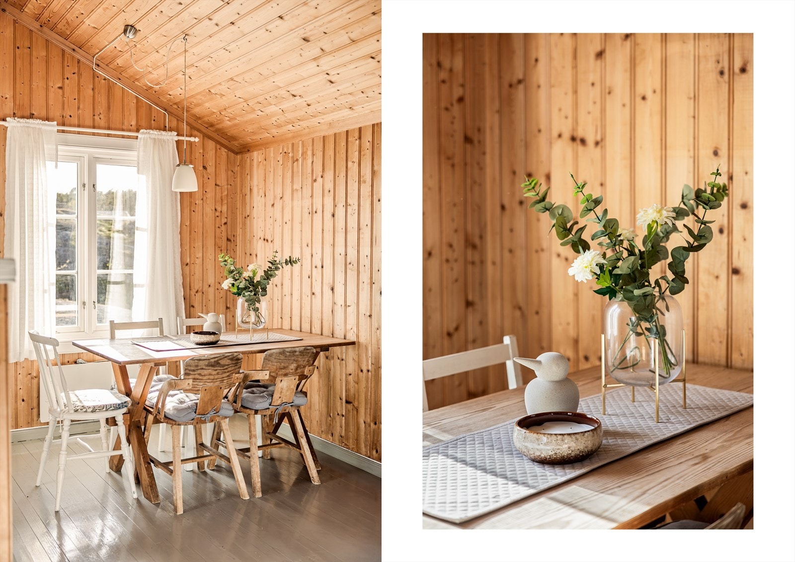 Annekset kommer godt med når man får tilreisende feriegjester på sommerbesøk. Galleribilde