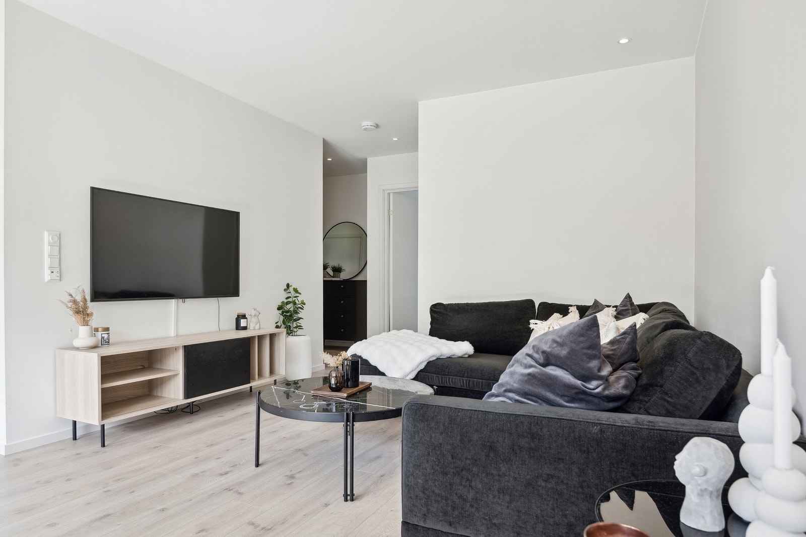 Tv-stue. Galleribilde