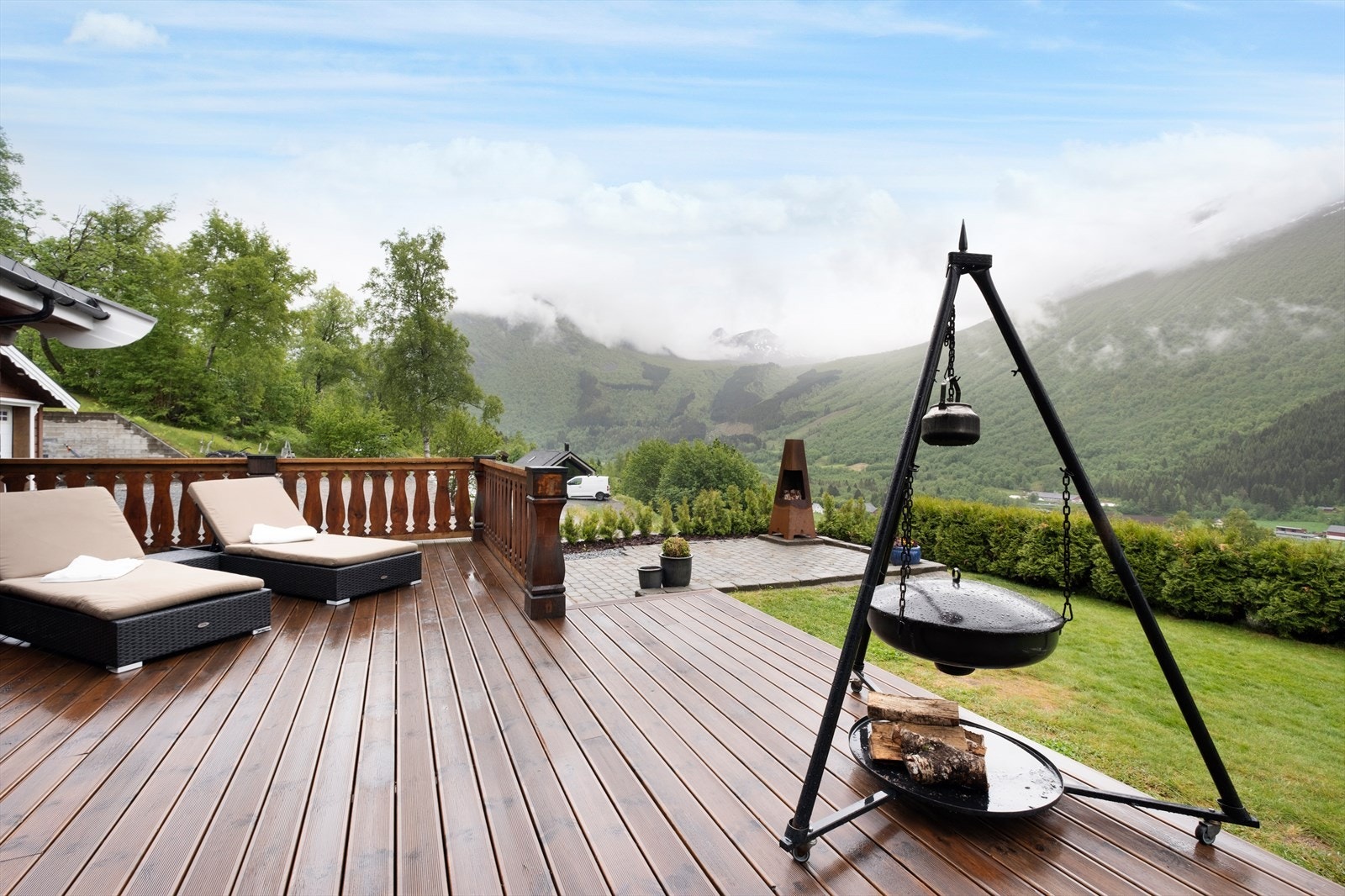 Markterrasse - Hage Galleribilde