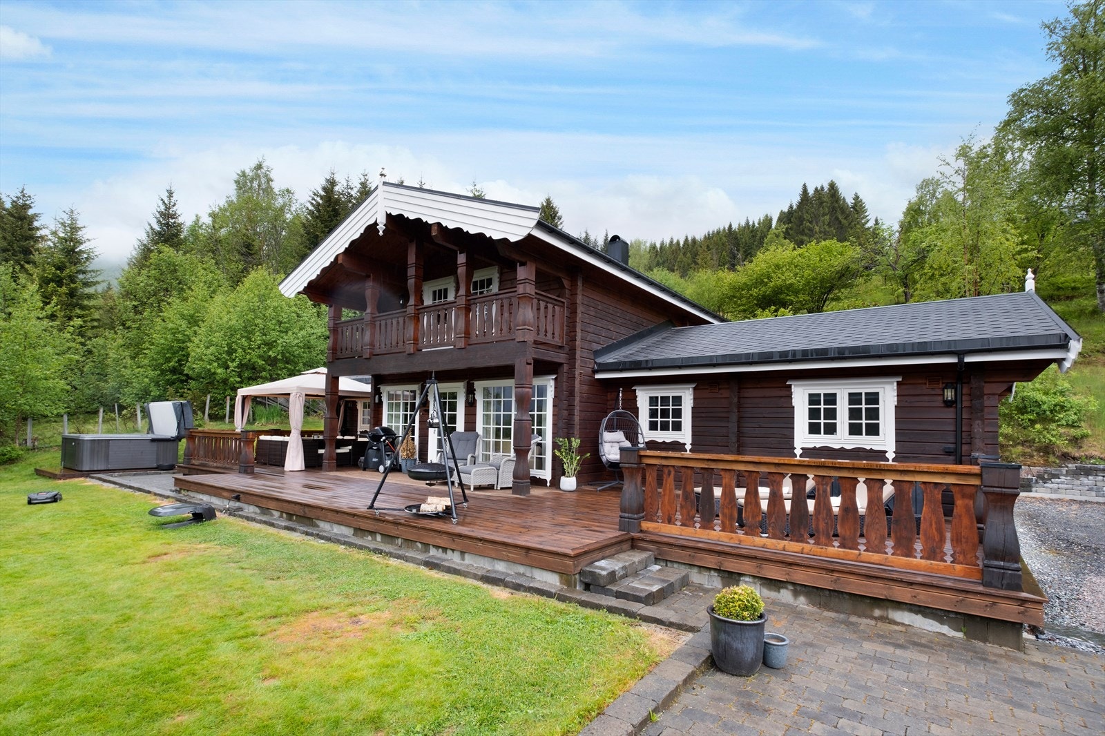 Markterrasse - Hage Galleribilde