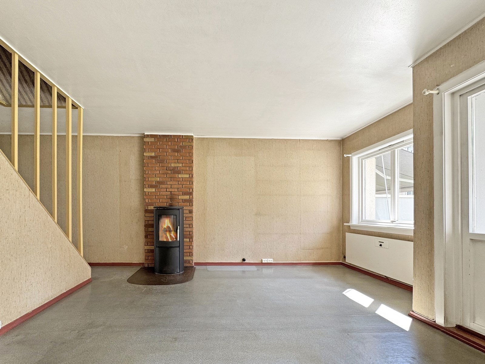 Stue og trapp til 2. etasje. Galleribilde