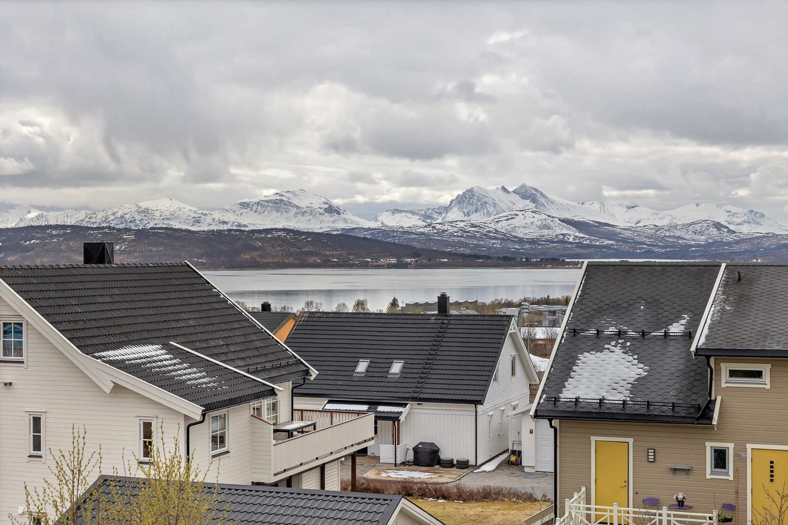 Fin utsikt fra stuen Galleribilde