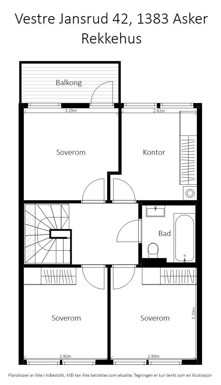 Plantegning 2. etasje. Galleribilde