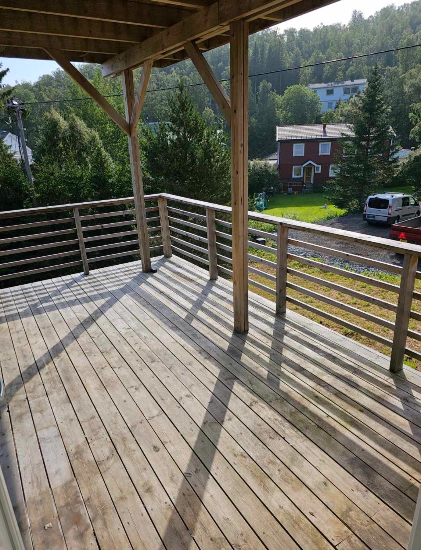 Stor balkong Galleribilde