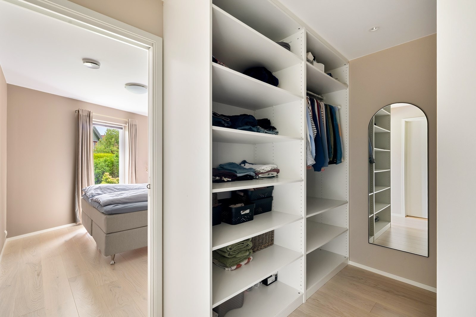 Garderoberom Galleribilde