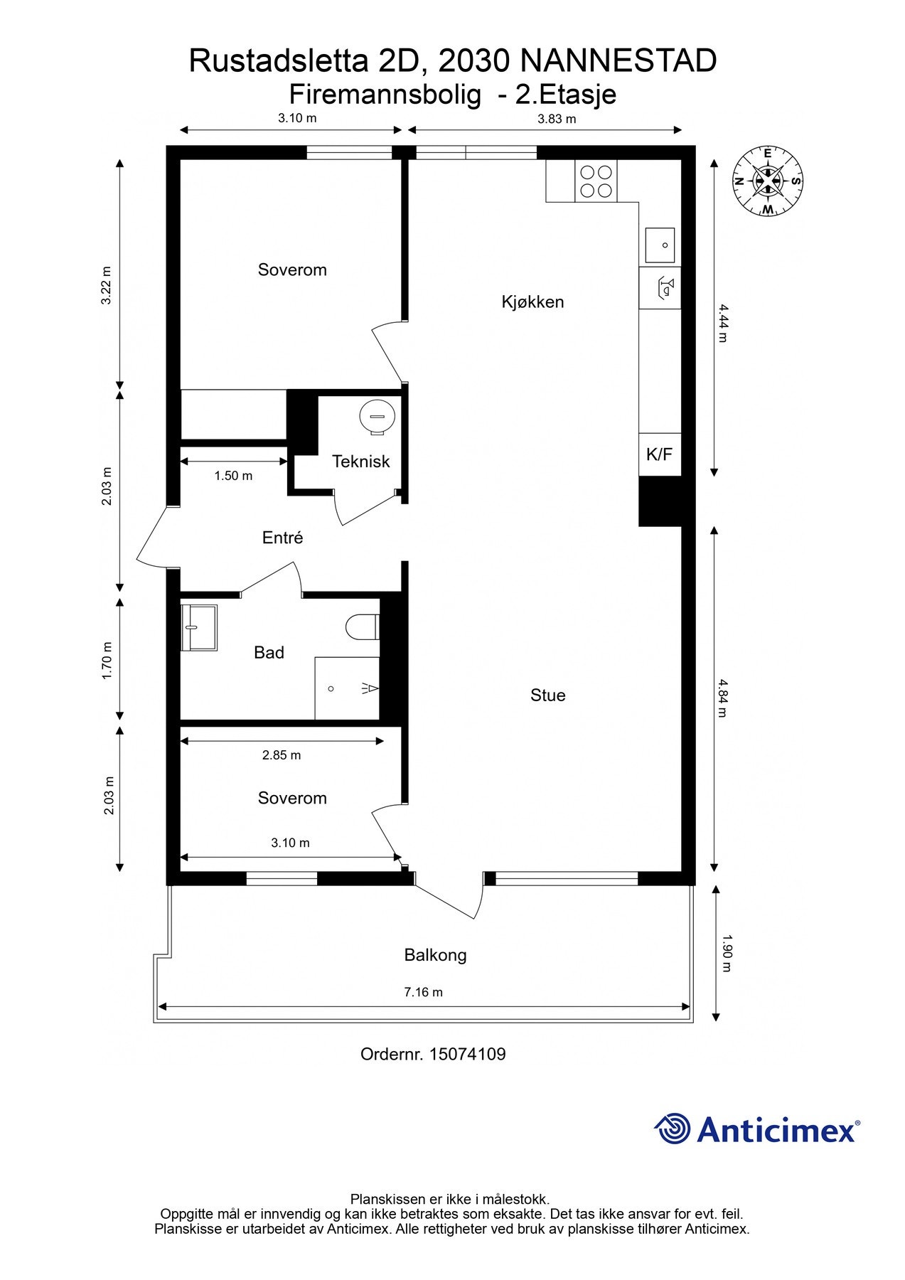 Plantegning. Galleribilde