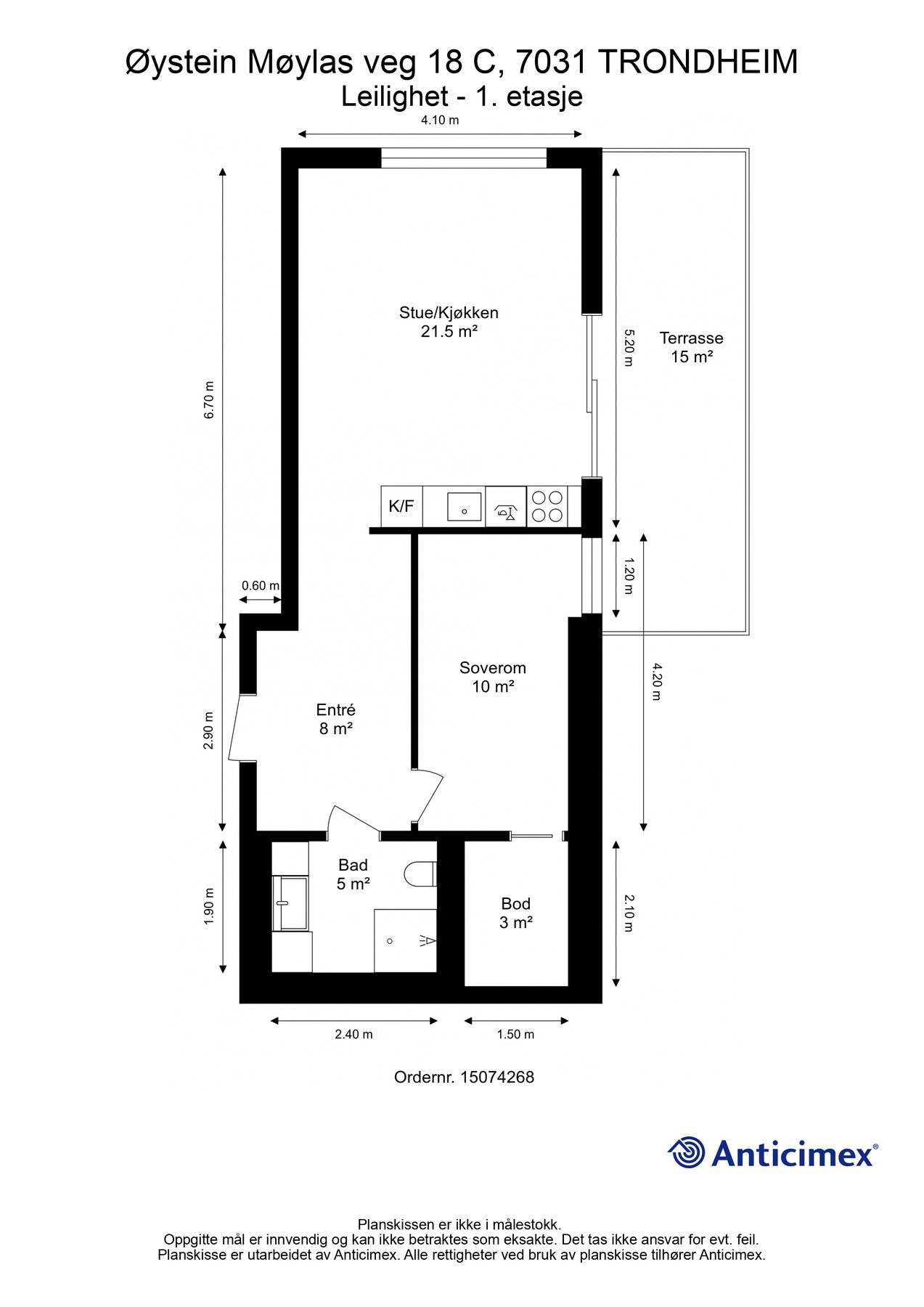 Plantegning. Galleribilde
