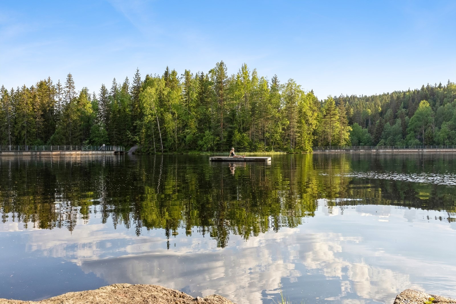 Sommeren begynner å bli på hell, men Høldippelen og Ørfiske kan fortsatt by på forfriskende bade opplevelser. Galleribilde