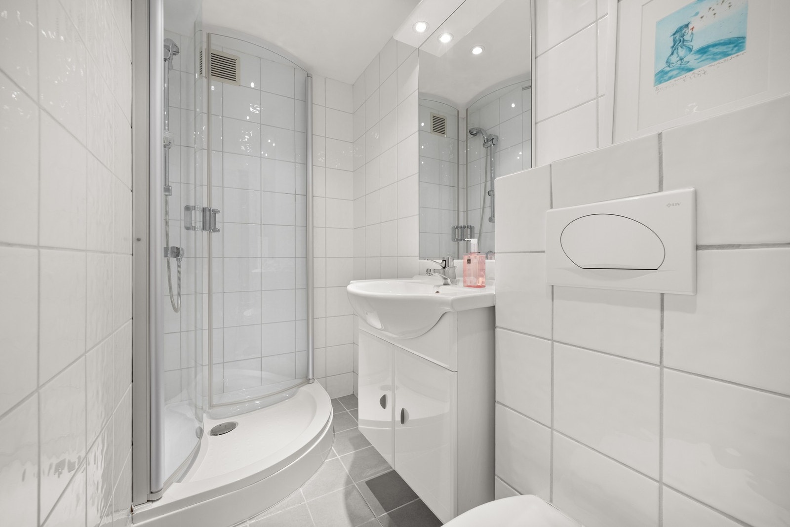 Bad med adkomst fra gangen Galleribilde