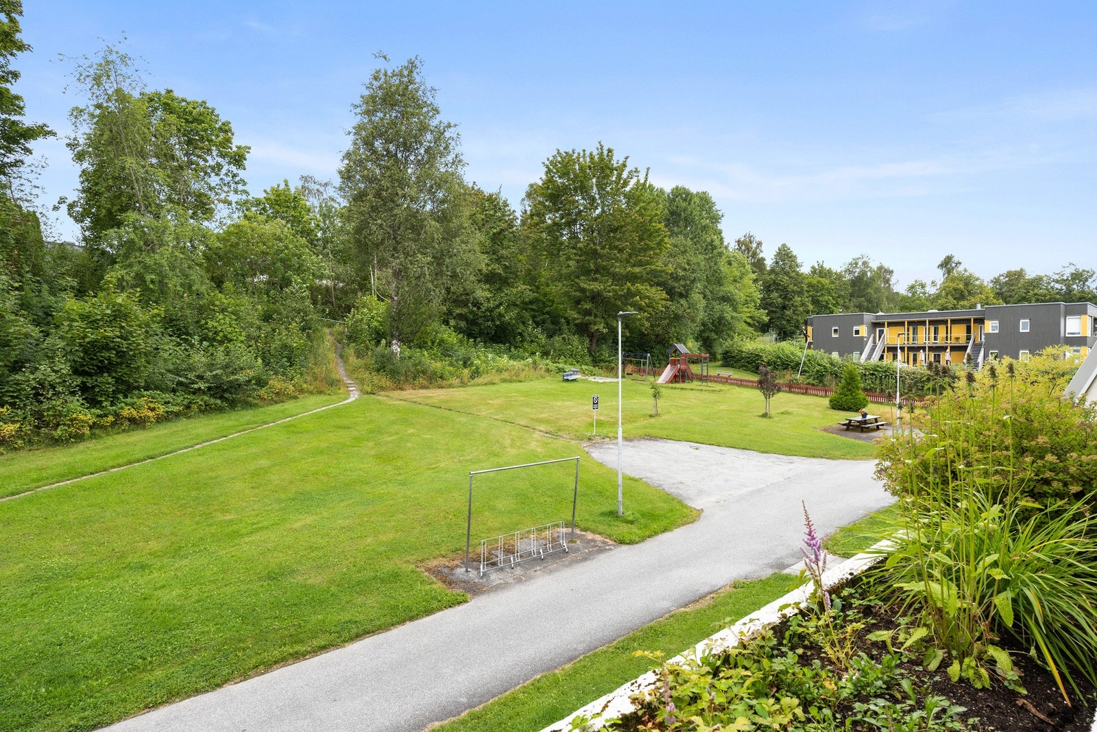 Utsikt fra balkongen. Galleribilde