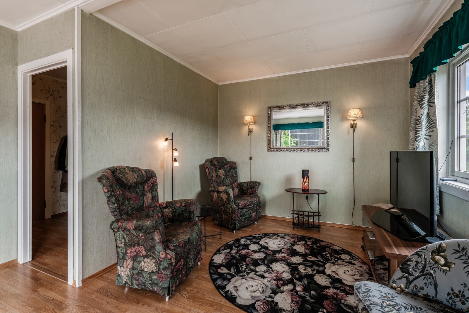 Stuen blir et romslig samlingssted for hele familien Galleribilde