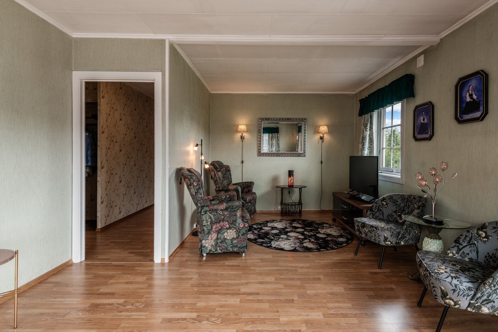 TV-krok i stuen Galleribilde