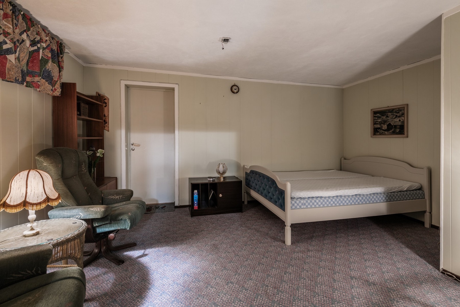 Soverommet i underetasjen er romslig og åpent Galleribilde