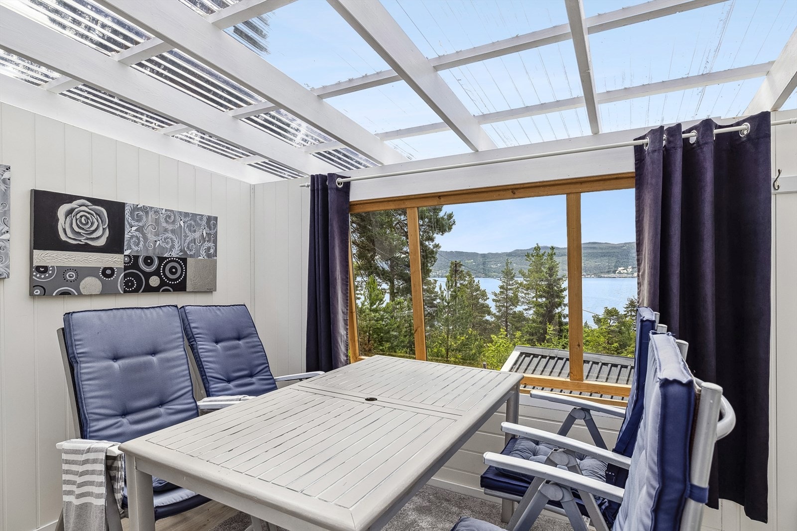 Vinterhagen forlenger sommersesongen. Galleribilde