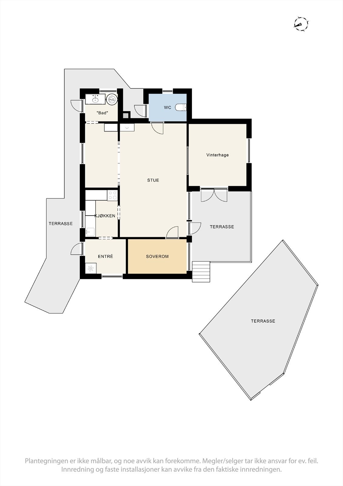 Plantegning. Galleribilde