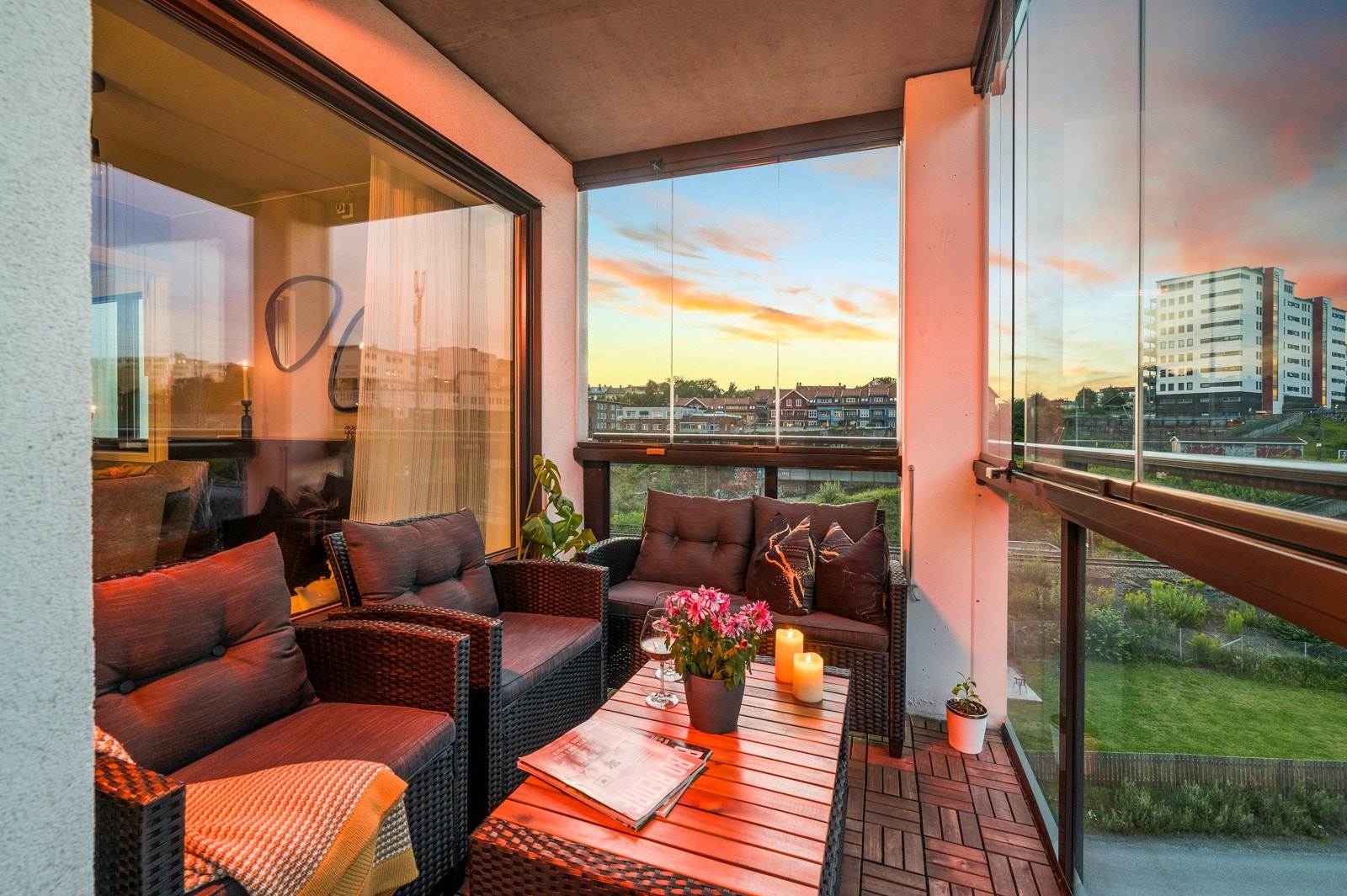 Her kan du nyte varme dager vell som flotte kvelder Galleribilde