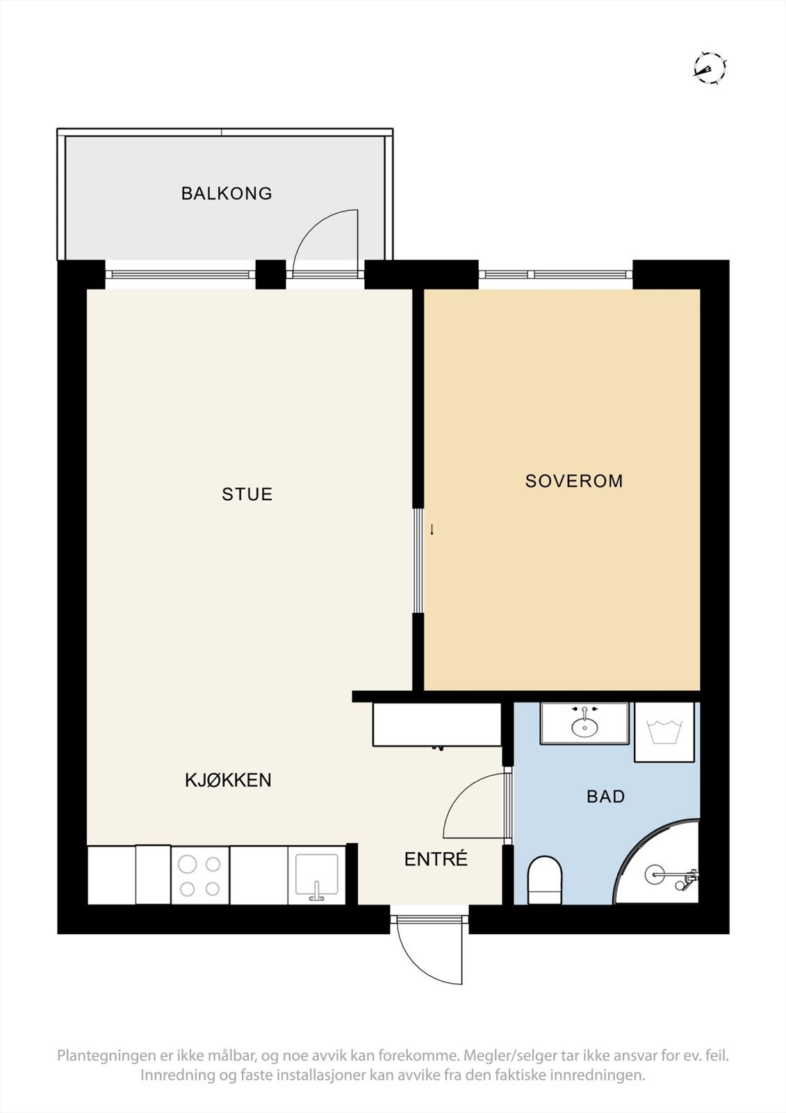 Plantegning. Galleribilde