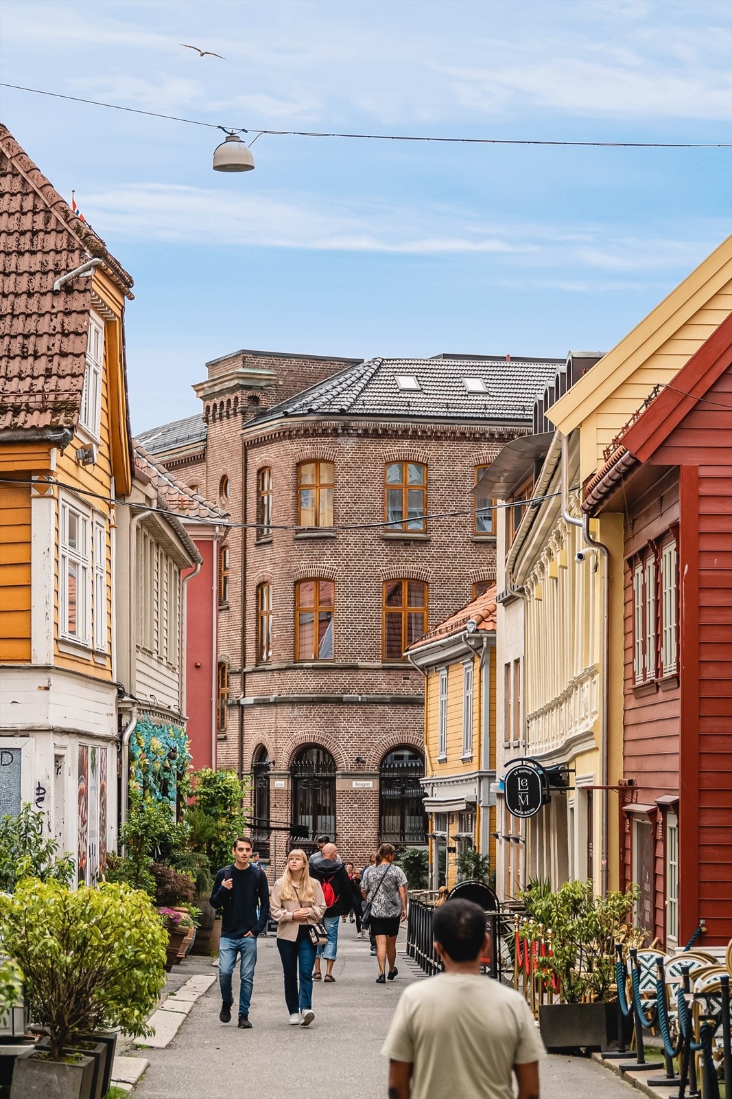 - Skostredet, en autentisk del av Bergen med koselige butikker og en trivelig atmosfære - Galleribilde